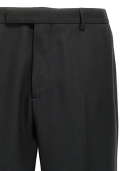 Gucci Black Polyester Casual Pants