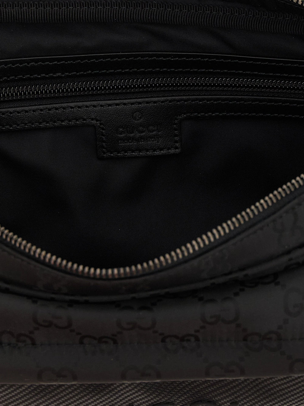 Gucci Black Polyester Crossbody Bag