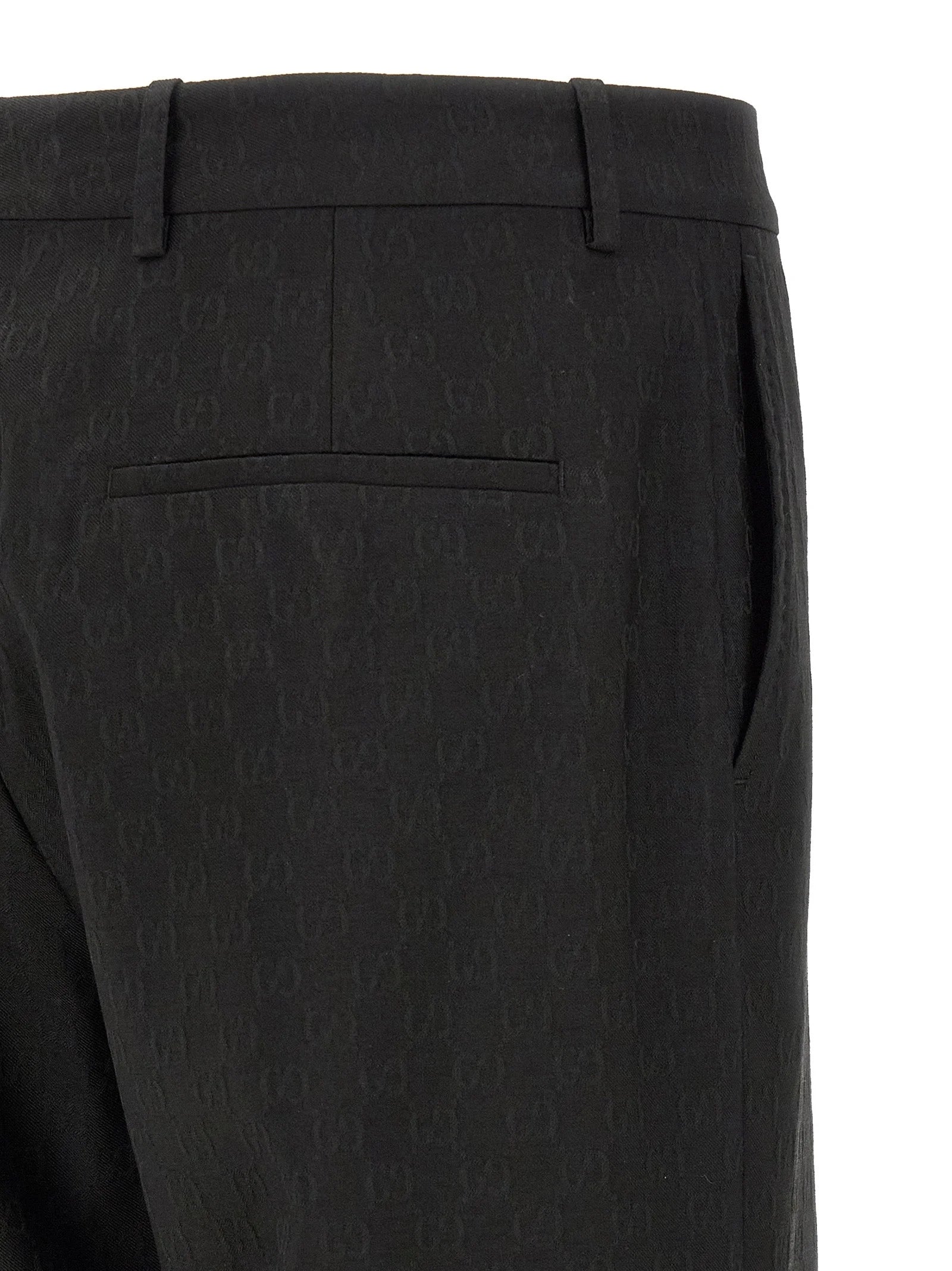 Gucci Black Polyester Dress Pants - 48 | M