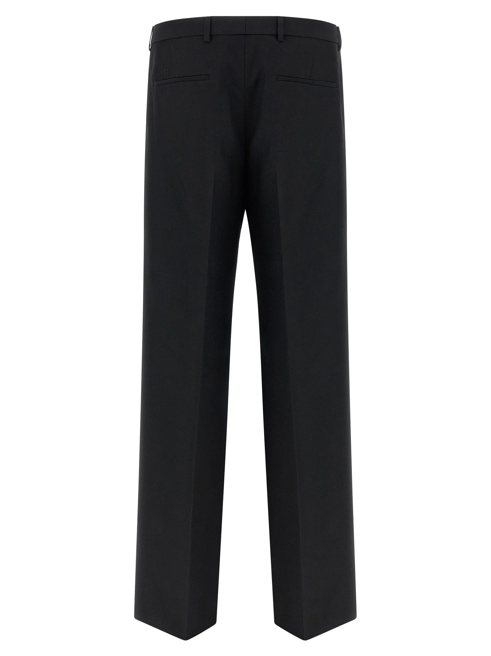 Gucci Black Polyester Dress Pants
