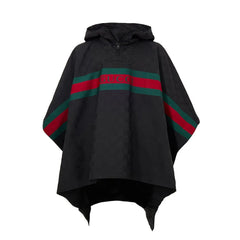 Gucci Black Polyester Trench Coat - L