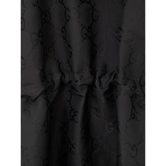 Gucci Black Polyester Trench Coat - L