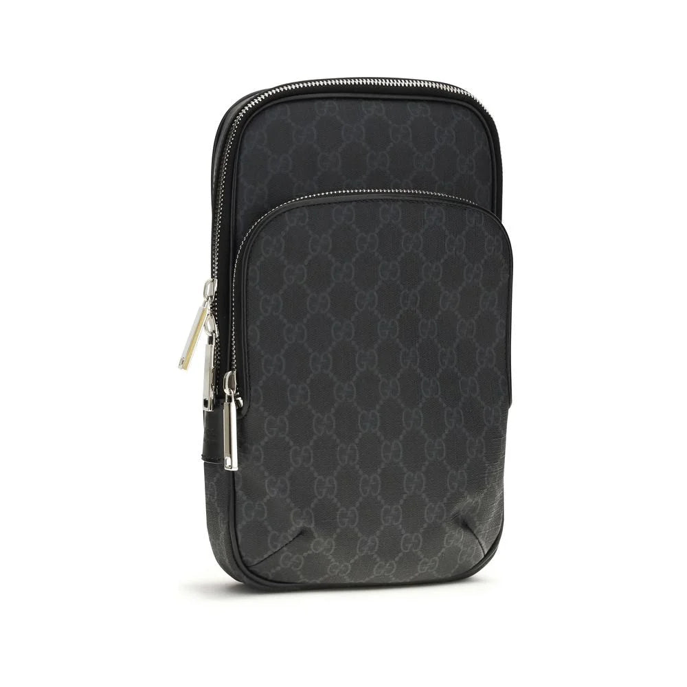 Gucci Black Polyurethane Shoulder Bag