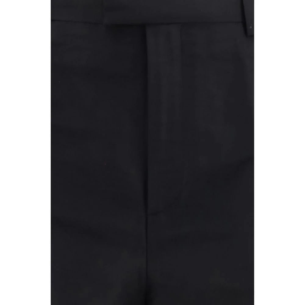 Gucci Black Silk Dress Pants