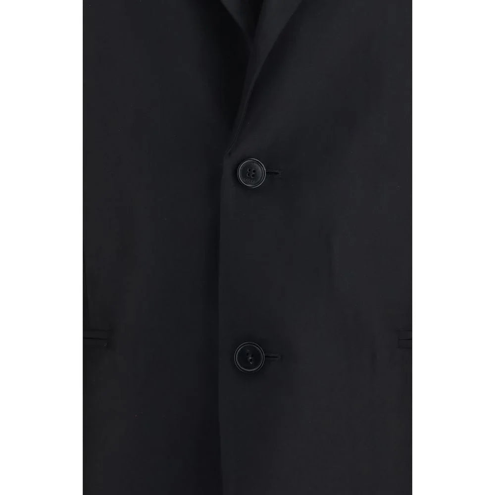 Gucci Black Silk Jacket