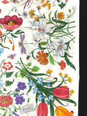 Gucci Black Silk Scarf