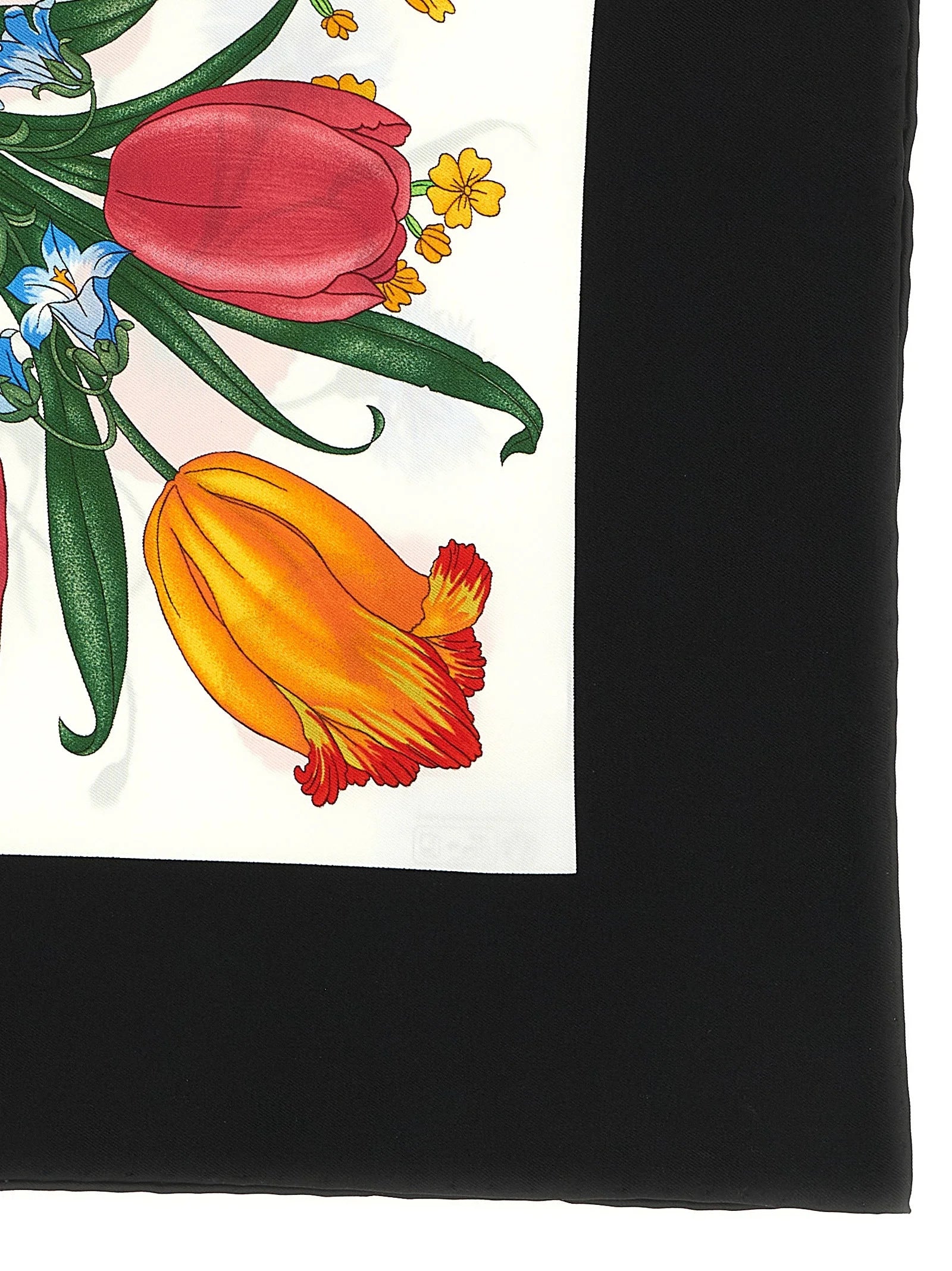 Gucci Black Silk Scarf