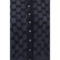 Gucci Black Viscose Cardigan