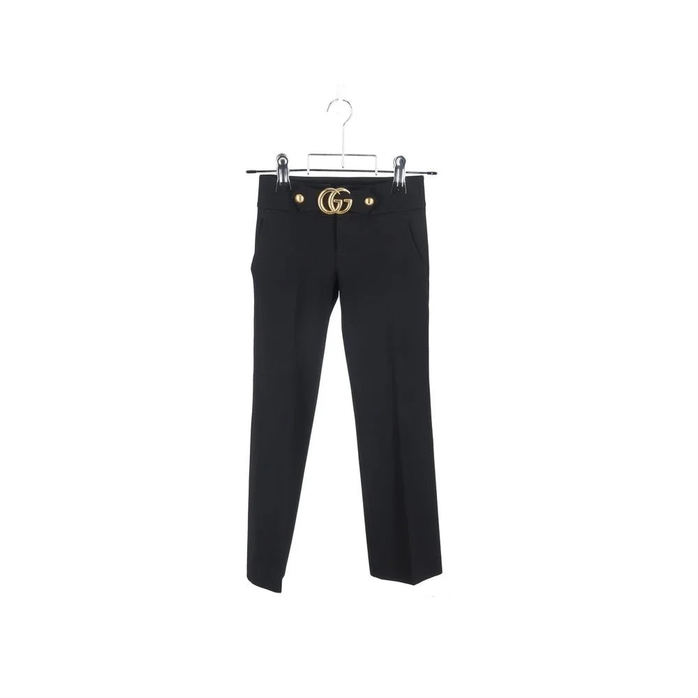 Gucci Black Viscose Dress Pants - W34 | L32