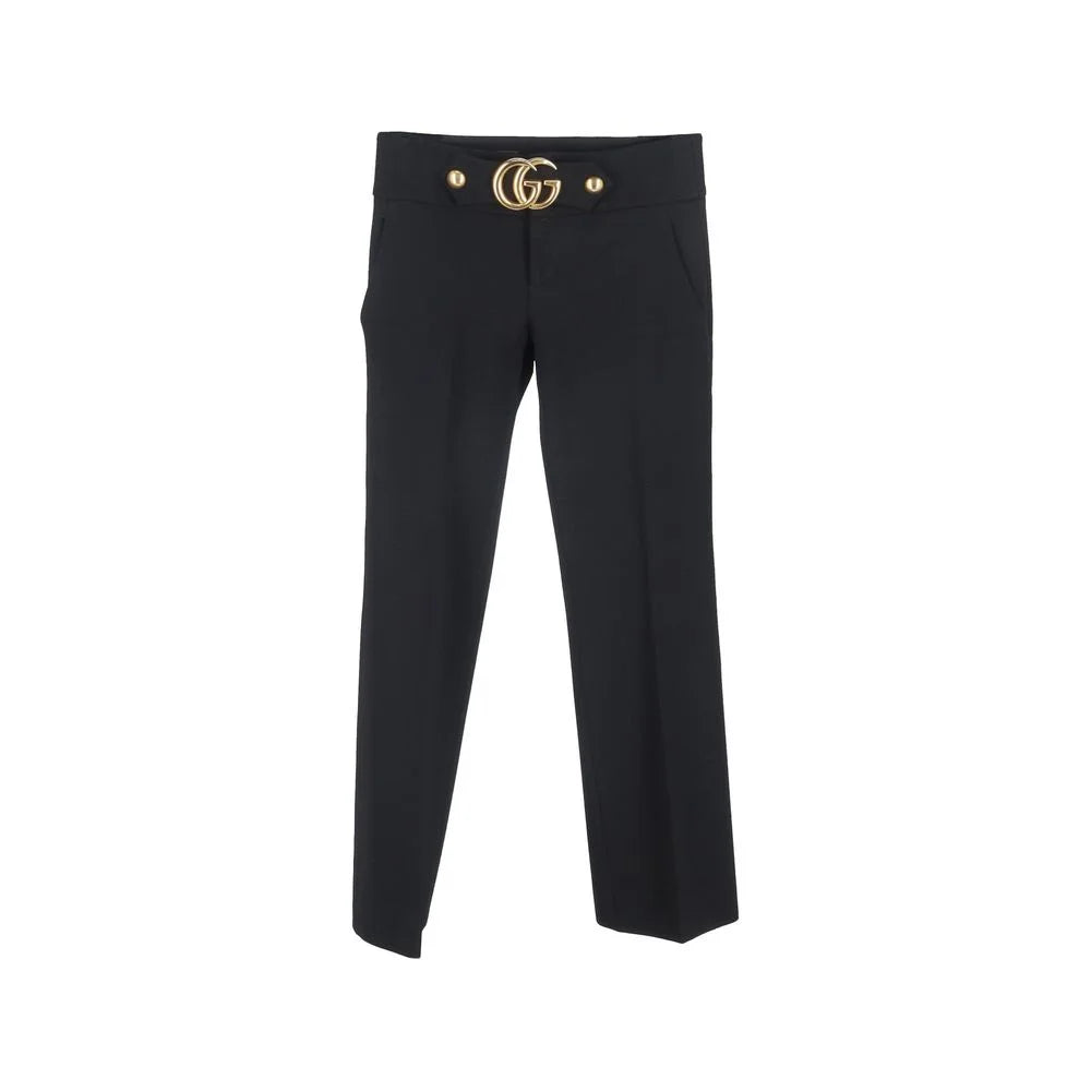 Gucci Black Viscose Dress Pants - W34 | L32