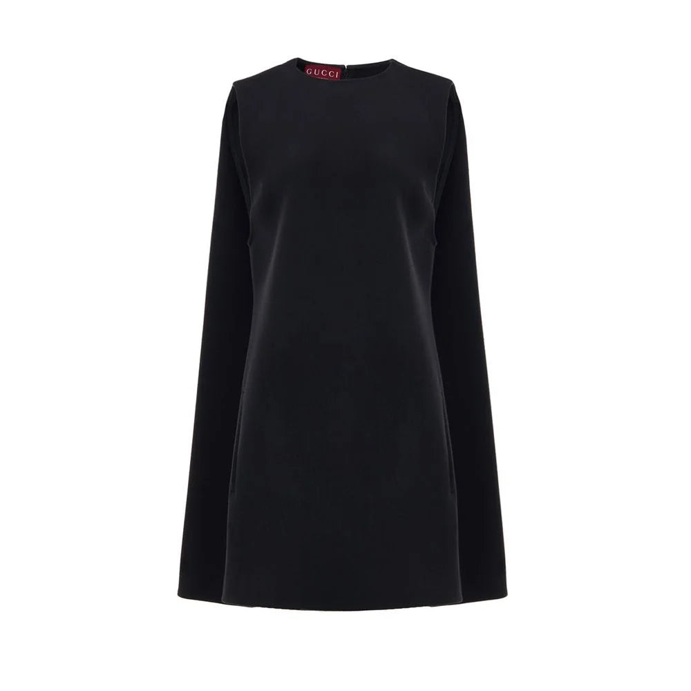 Gucci Black Wool Dress - IT40|S - Dresses