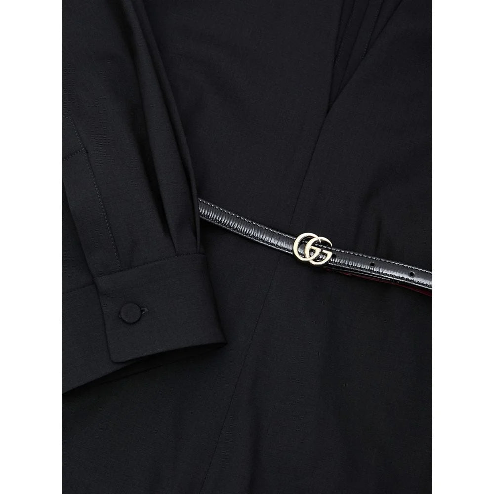 Gucci Fekete gyapjú overall - IT42|M