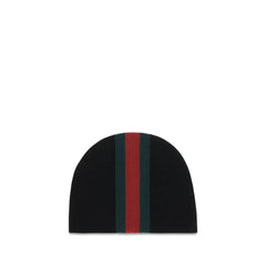 Gucci Black Wool Oves Aries Beanie