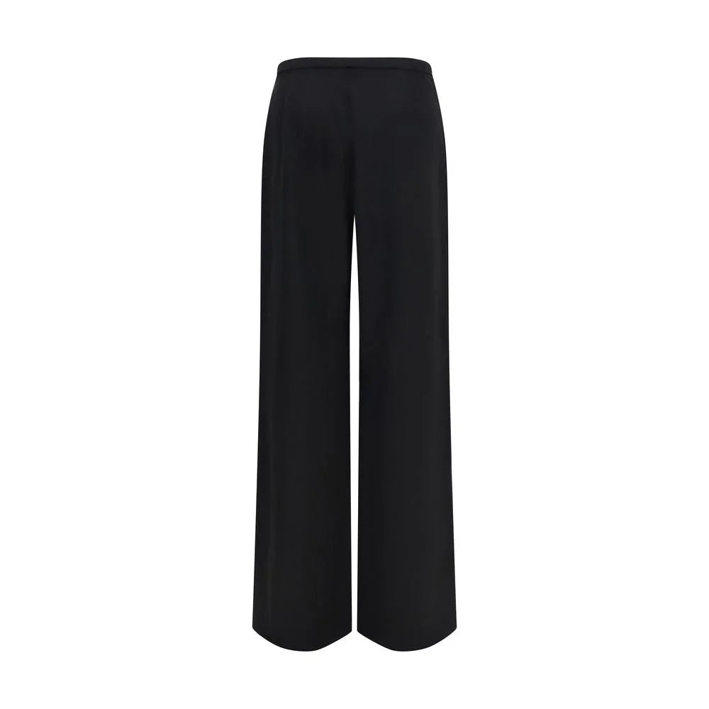 Gucci Black Wool Oves Aries Casual Pants