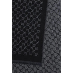 Gucci Black Wool Oves Aries Scarf