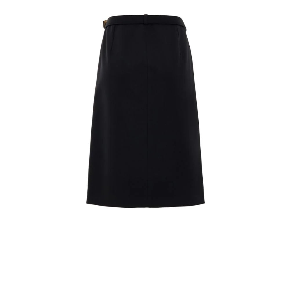 Gucci Black Wool Skirt - Skirts
