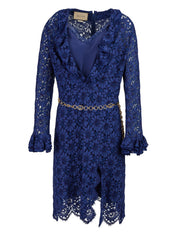 Gucci Blu Viscose and Cotton Mid Long Dress - IT42|M