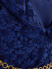 Gucci Blu Viscose and Cotton Mid Long Dress - IT42|M
