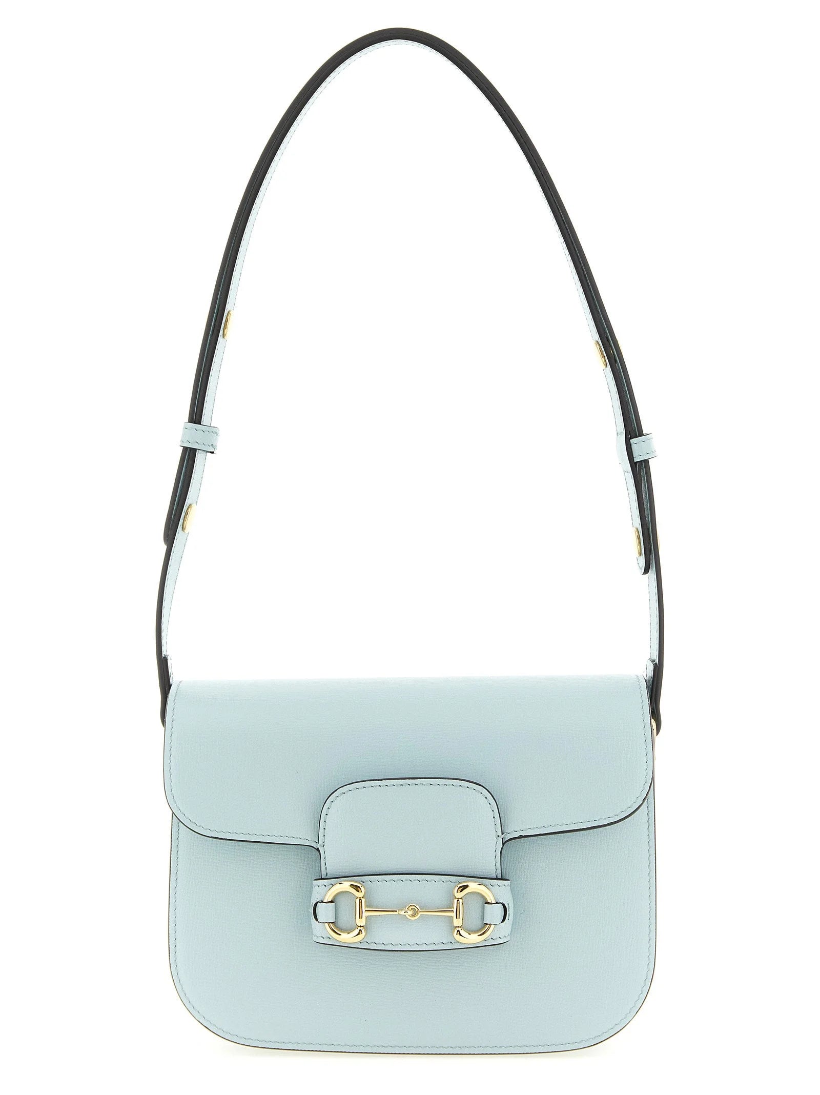 Gucci Blue Calfskin Shoulder Bag