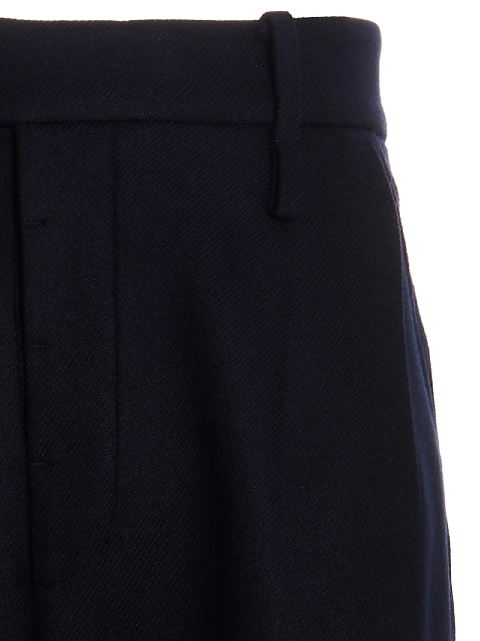 Gucci Blue Cashmere Casual Pants - IT40