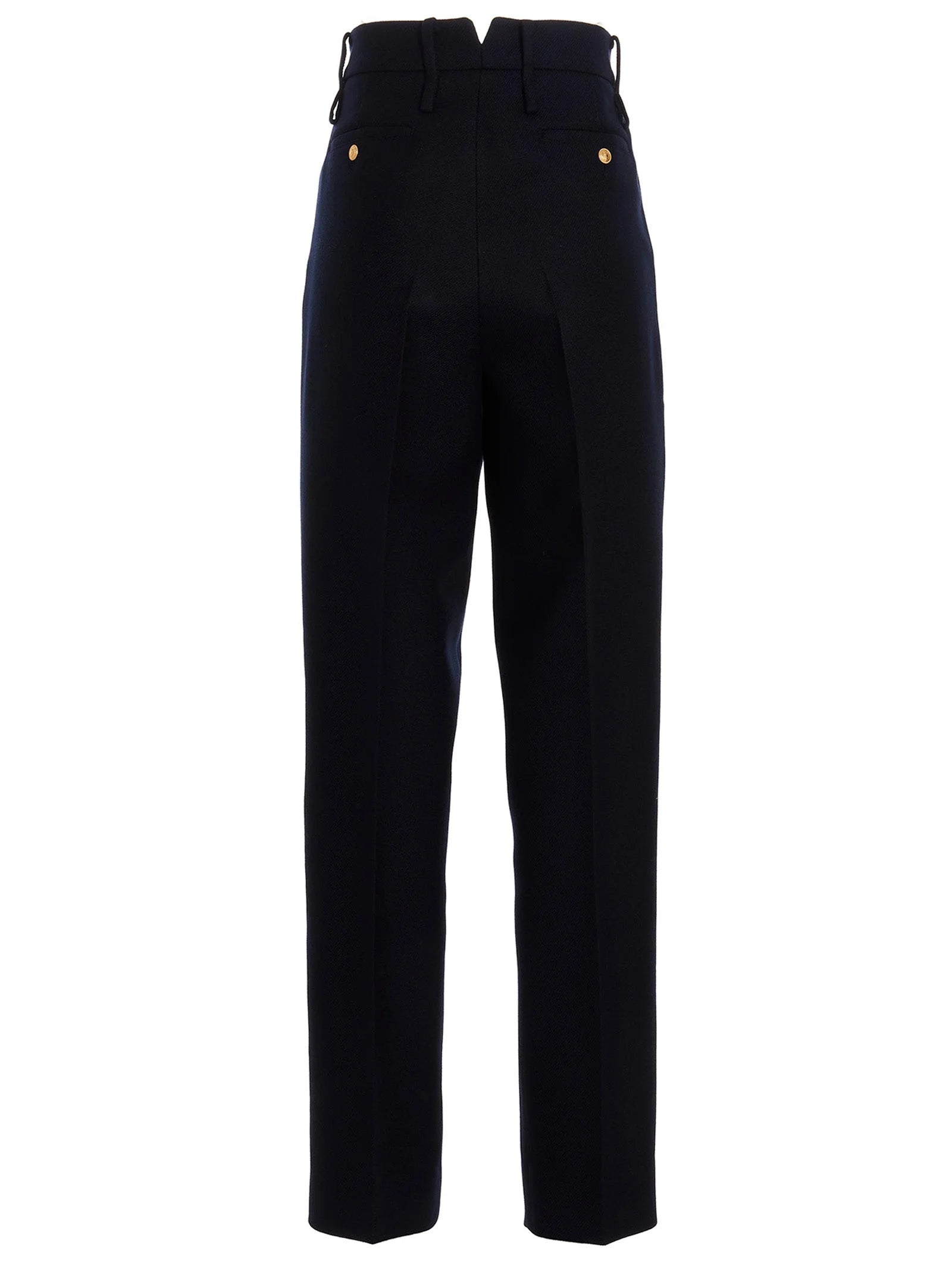 Gucci Blue Cashmere Casual Pants - IT40