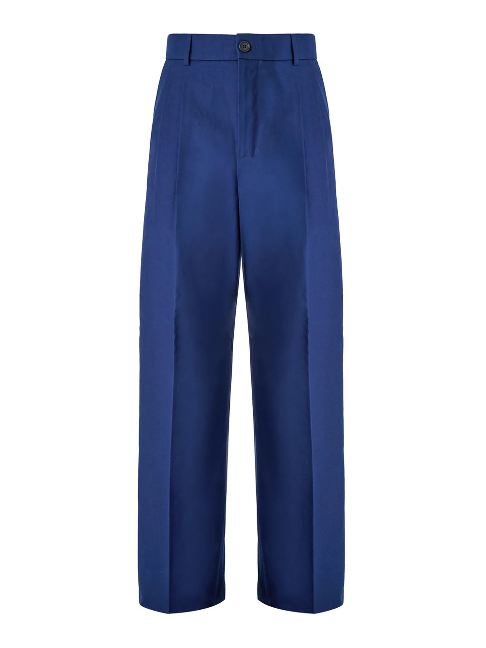 Gucci Blue Classic Cotton Pants - IT54 | XXL - Trousers