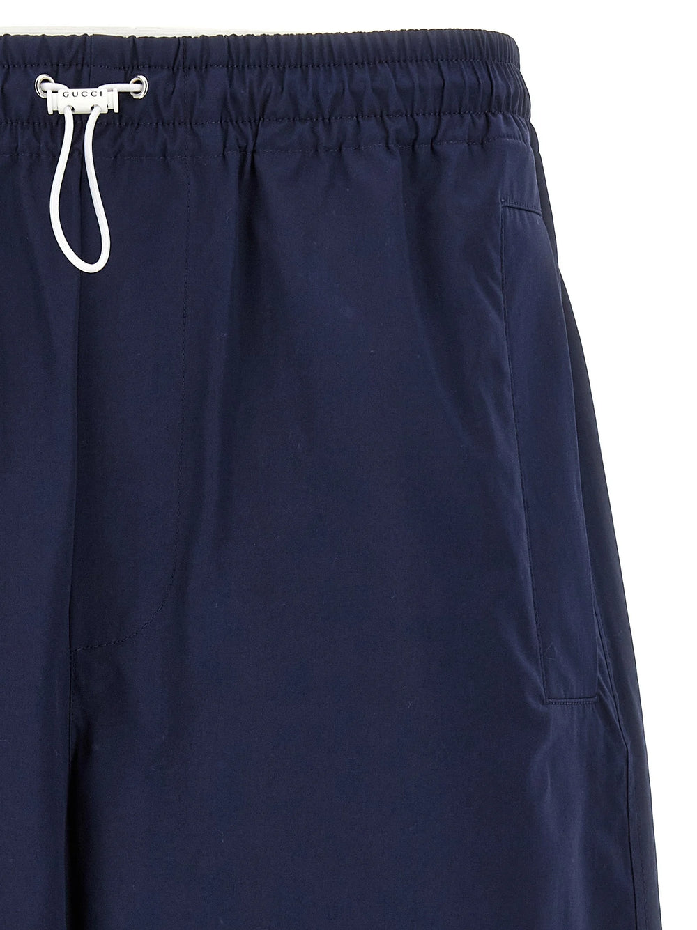 Gucci Blue Cotton Bermuda Shorts - IT46 | S