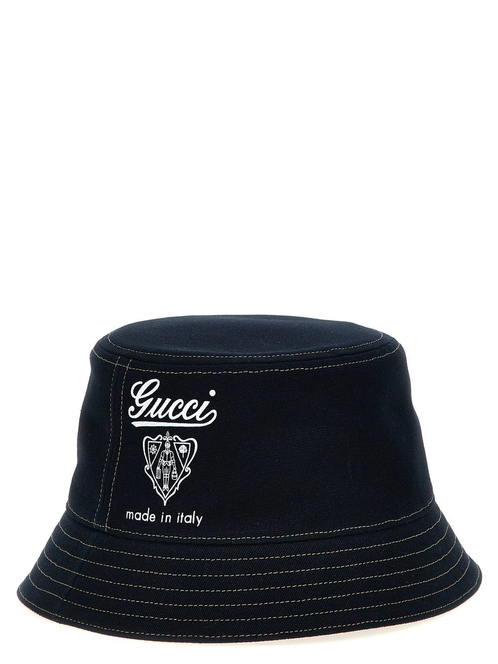 Gucci Blue Cotton Bucket Hat
