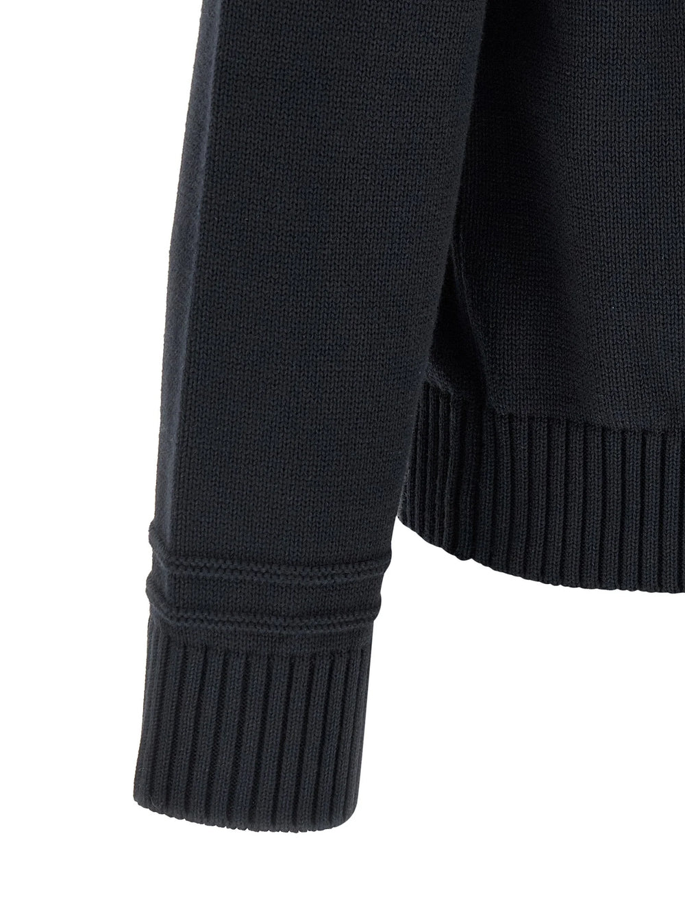 Gucci Blue Cotton Cardigan