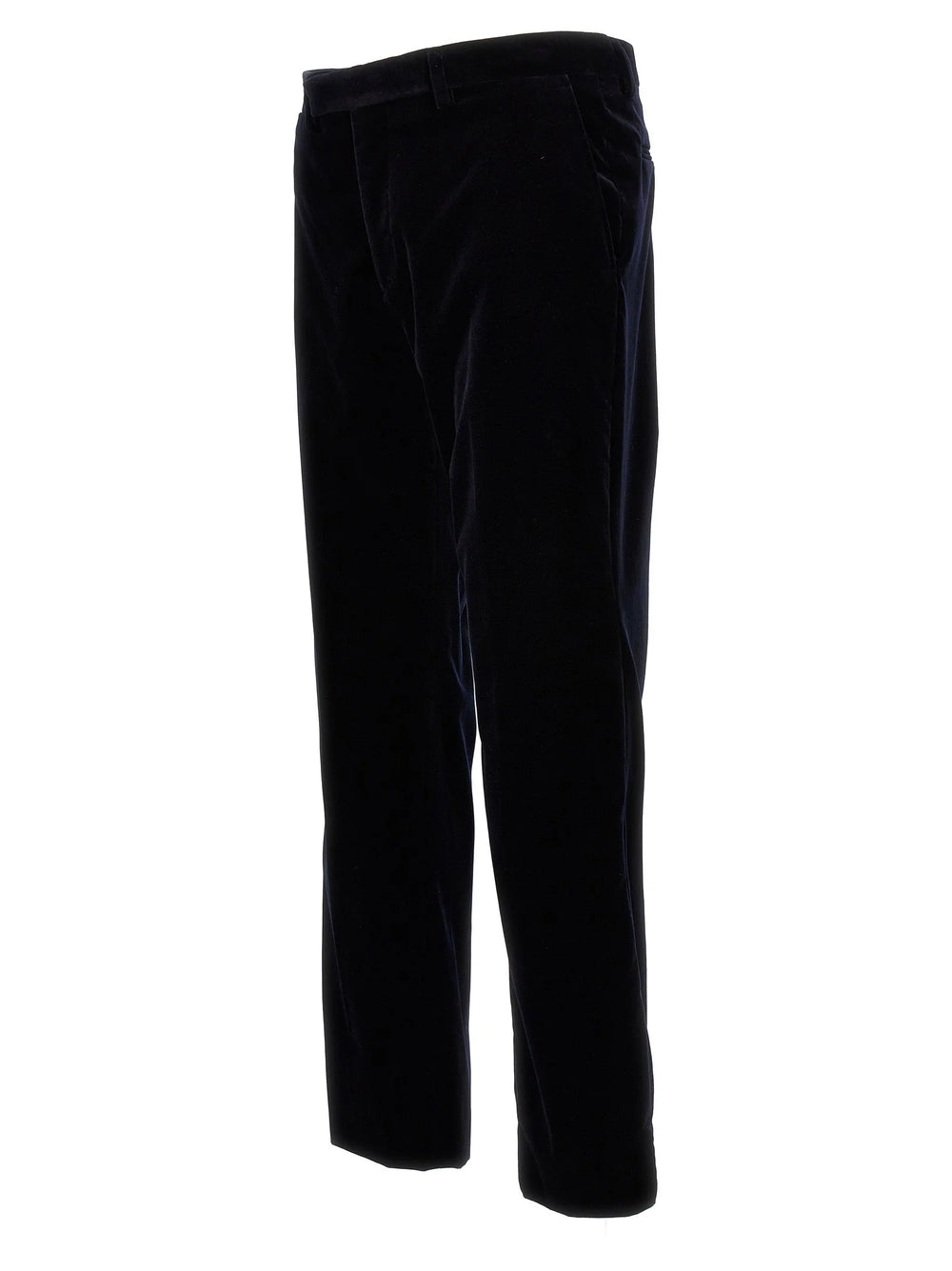 Gucci Blue Cotton Casual Pants