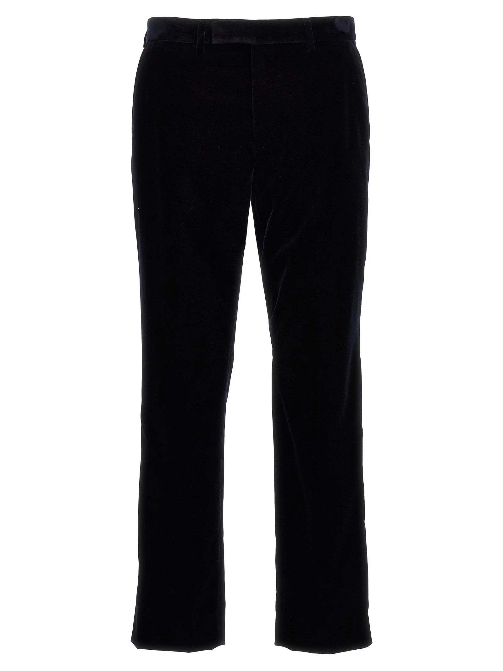 Gucci Blue Cotton Casual Pants