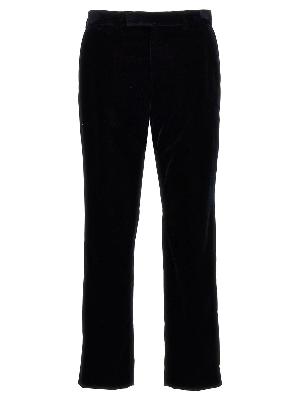 Gucci Blue Cotton Casual Pants
