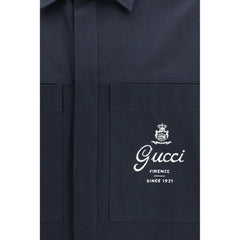 Gucci Blue Cotton Clothing
