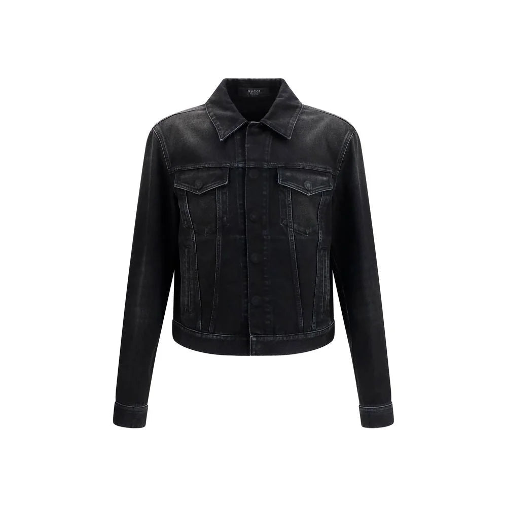 Gucci Blue Cotton Denim Jacket - IT48 | M