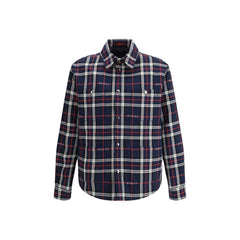 Gucci Blaue Baumwoll Jacken & Mäntel - IT46 | S