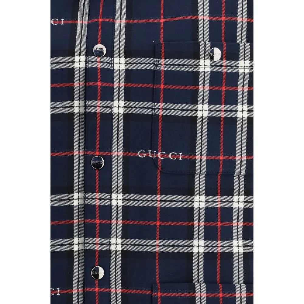 Gucci Blaue Baumwoll Jacken & Mäntel - IT46 | S