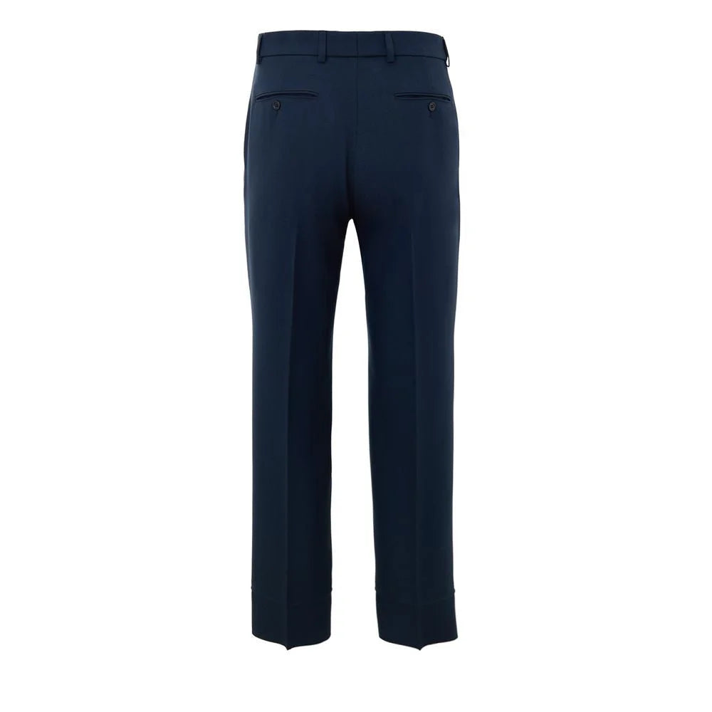 Gucci Blue Cotton Jeans Denim - Trousers