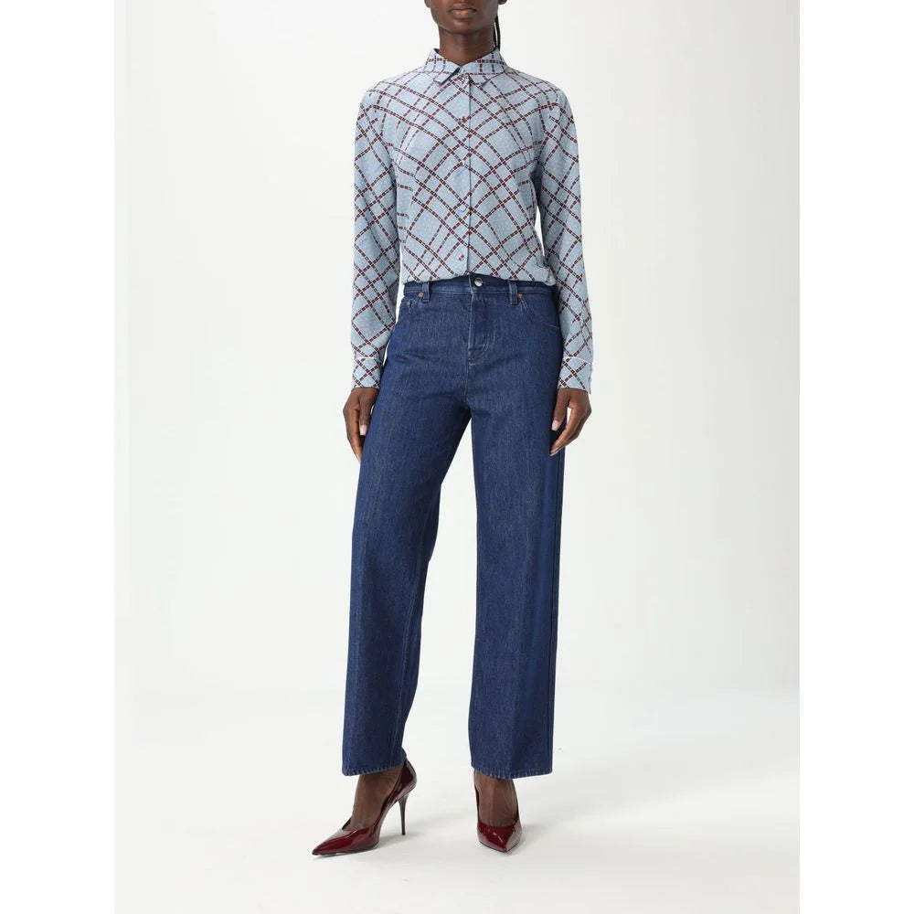 Gucci Blue Cotton Jeans Denim - W24