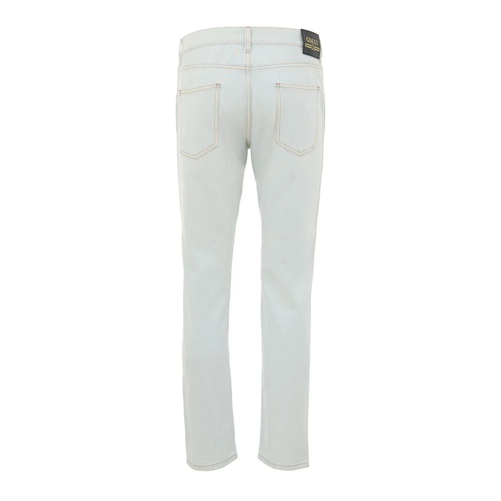 Gucci Blue Cotton Jeans Denim - W30 - Jeans