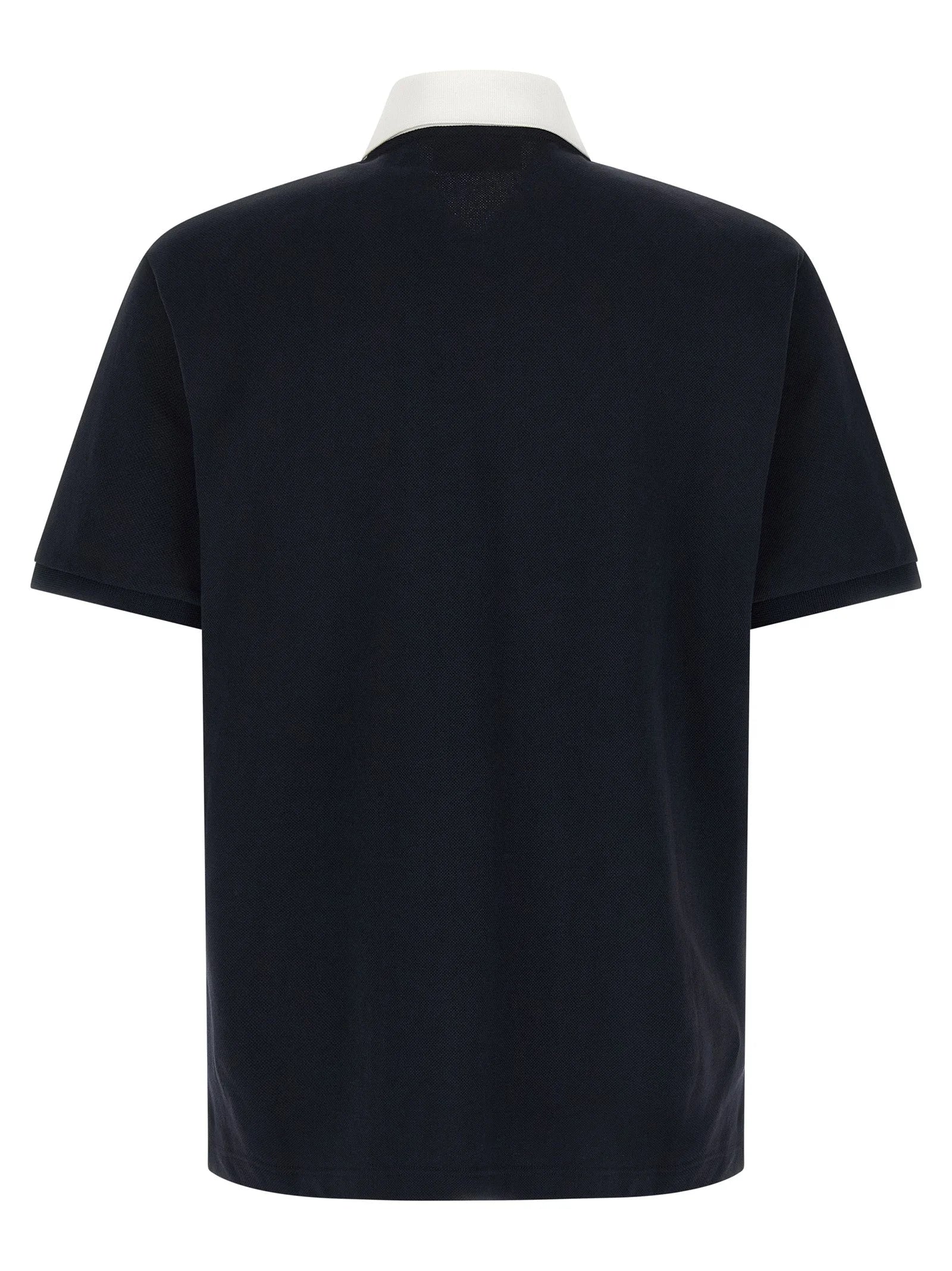 Camisa polo de algodão azul Gucci