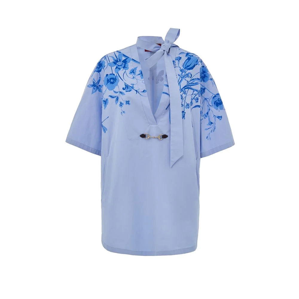 Gucci Blue Cotton Shirt - IT44|L - Shirts