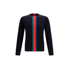 Gucci Blue Cotton Sweatshirt