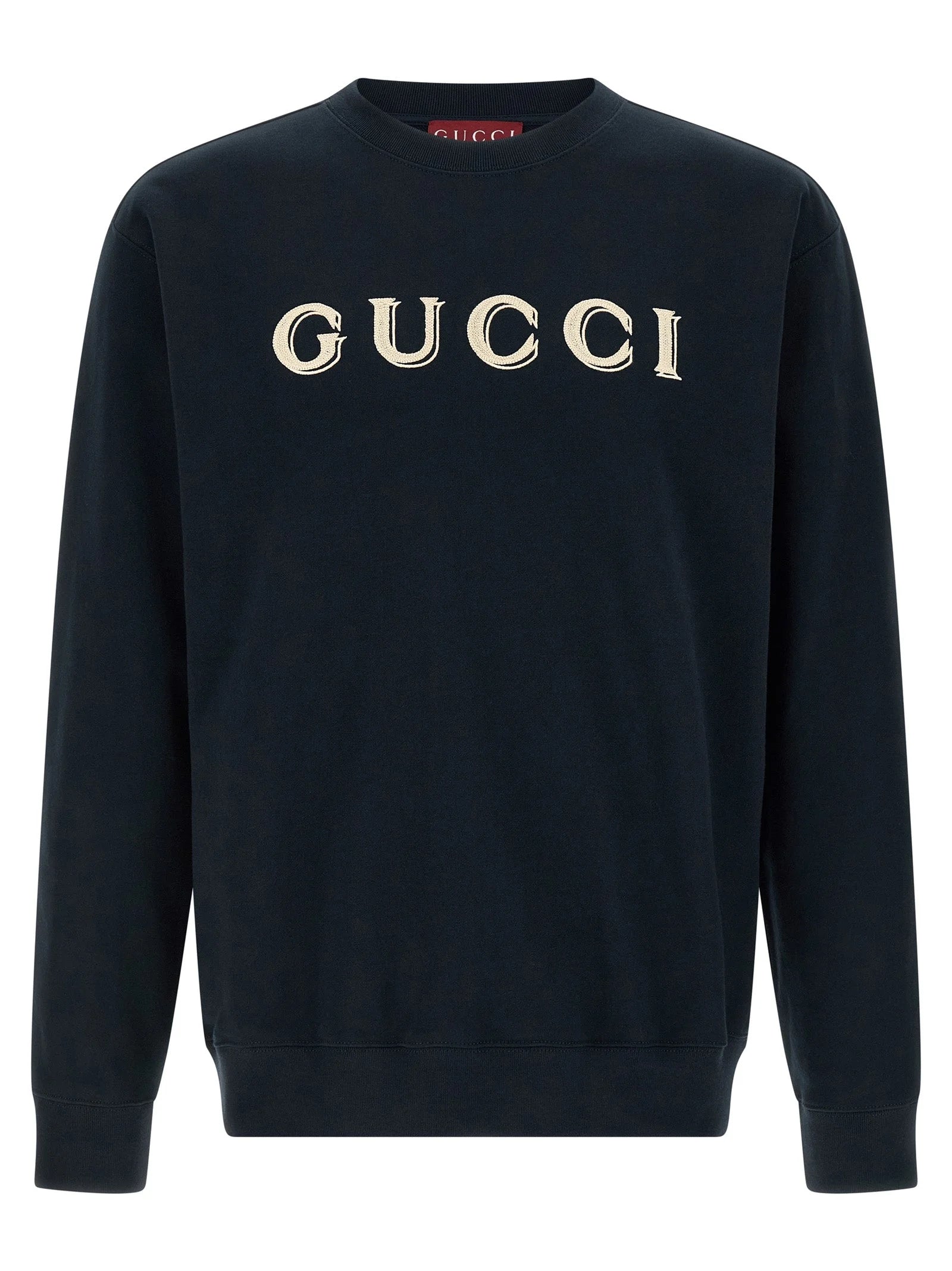 Gucci Blue Cotton Sweatshirt