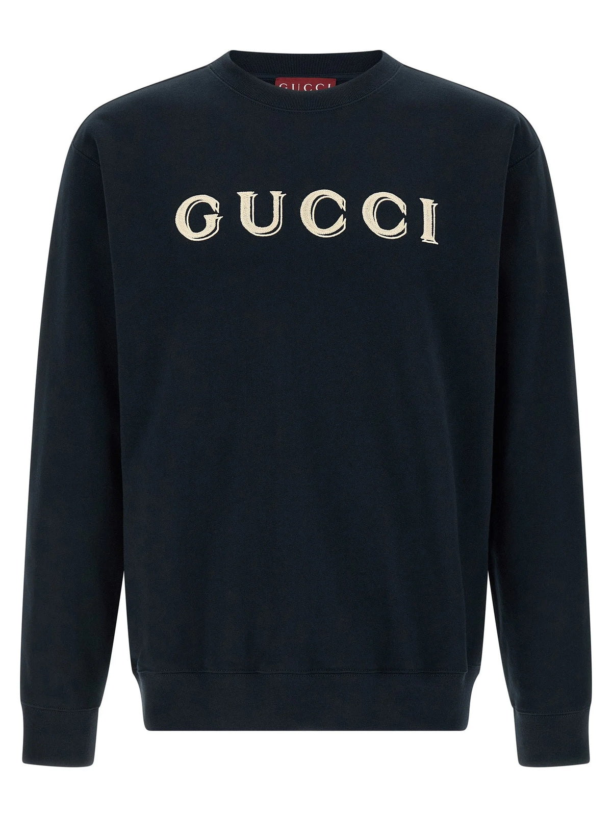 Gucci Blue Cotton Sweatshirt