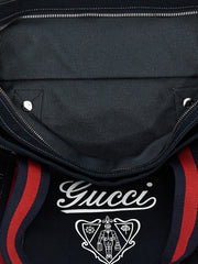 Gucci Blue Cotton Tote Bag