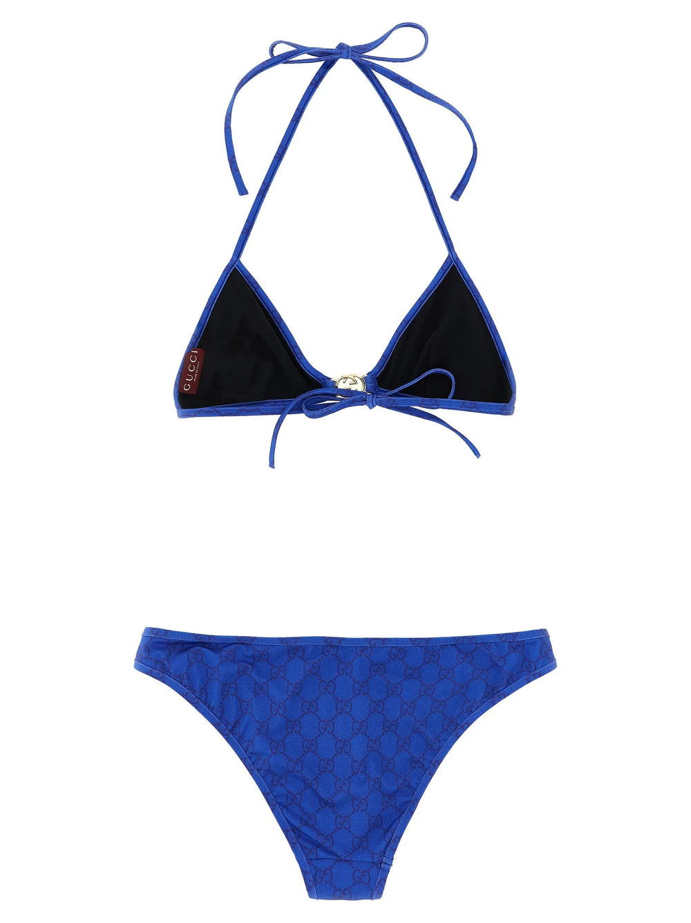 Gucci Blue Fabric Bikini