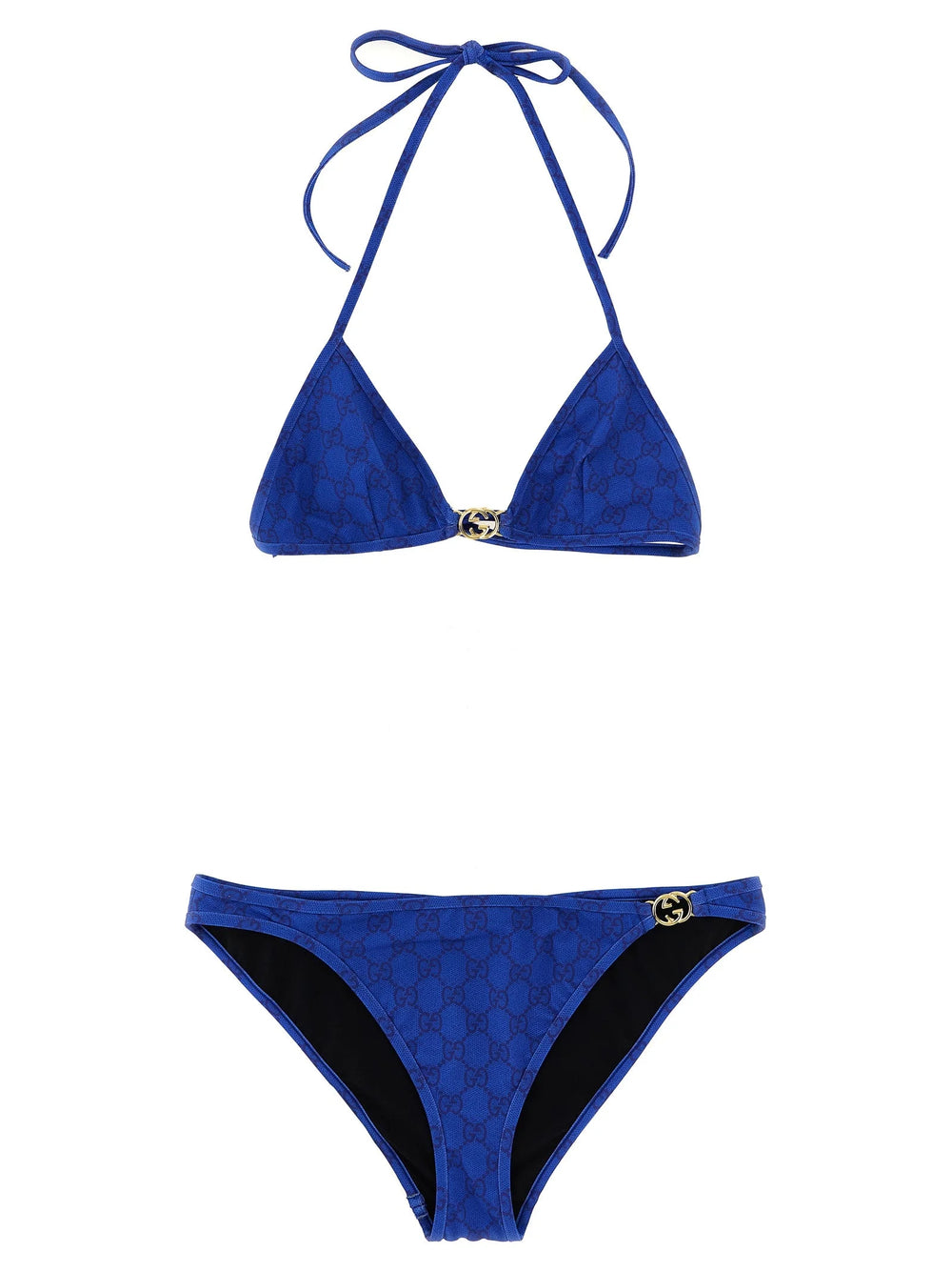 Gucci Blue Fabric Bikini