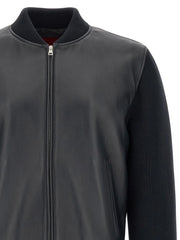 Gucci Blue Lamb Leather Leather Jacket