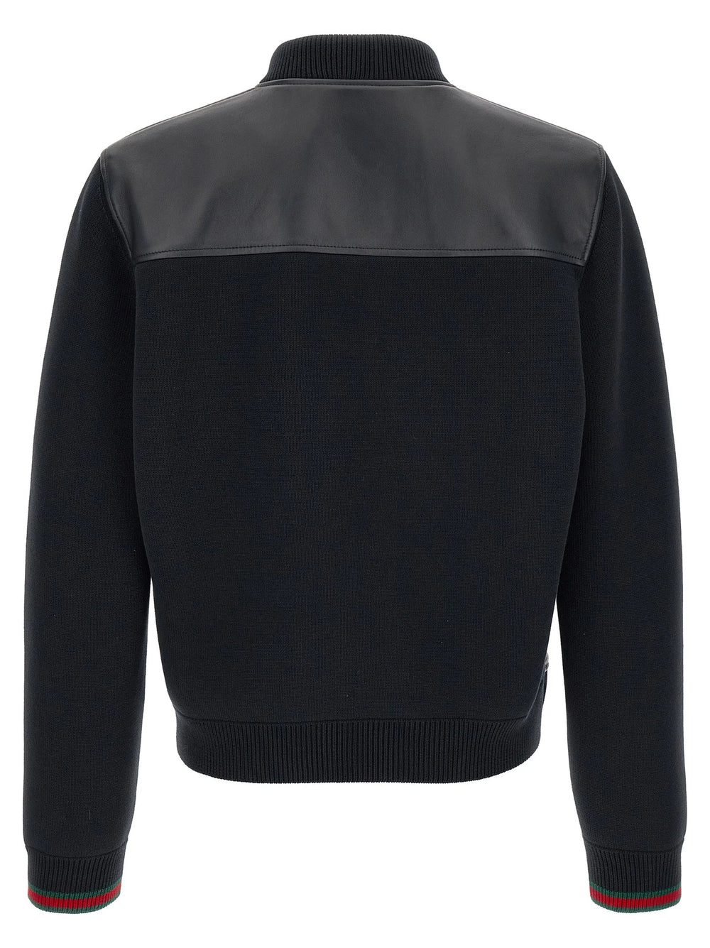 Gucci Blue Lamb Leather Leather Jacket