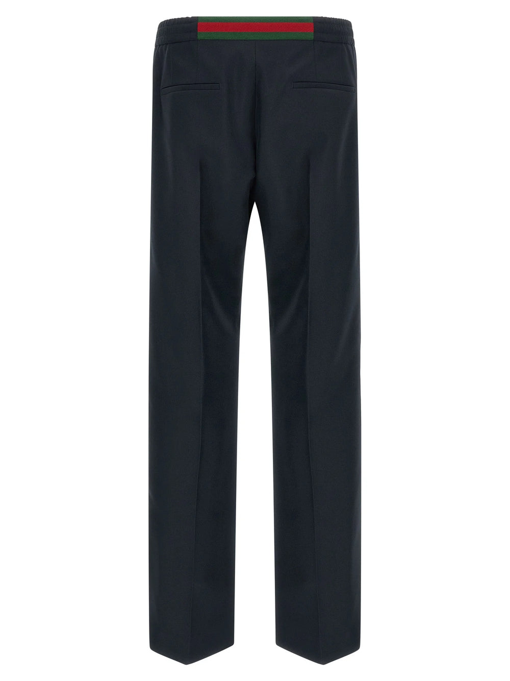 Gucci Blue Polyester Casual Pants